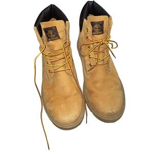 Timberlands 6 Inch Waterproof Boots, Men's Size 7